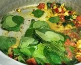 A picture of step 5 of Drumstick leaves Soup.