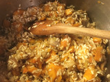 Risotto zucca e funghi
