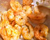 A picture of step 1 of Prawns Mango Curry.