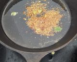 A picture of step 2 of Vazhuthananga mezhukkupuratti.