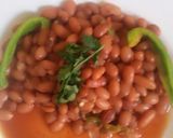 A picture of step 7 of Yellow beans stew with soft layered chapos.