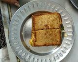 A picture of step 5 of Veg sandwich.