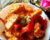 A picture of step 3 of Paneer Stir Fry.