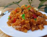A picture of step 6 of Mukhadi Halwa.