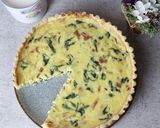 Foto langkah ke 6 dari resep Quiche Lorraine.