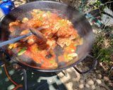 Foto del paso 7 de la receta Paella de pollo con verduras