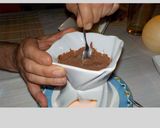 Foto del paso 7 de la receta: Fondue de chocolate con leche y frutas