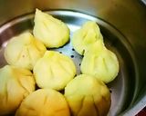 A picture of step 28 of Puran Poli Modak.