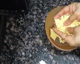 A picture of step 1 of Papad Churi.