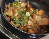 A picture of step 6 of Chicken Karahi 😋.