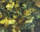 पालक आलू की सब्जी (Palak aloo ki sabzi recipe in Hindi) रेसिपी चरण 5 फोटो