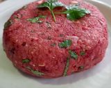 Foto del paso 4 de la receta Hamburguesa vegana de remolacha arroz integral y cuscús