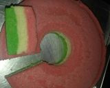 Foto langkah ke 5 dari resep Bolu lapis kukus😋😋.