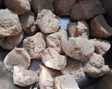 A picture of step 2 of Nutrela Soya Kabab.
