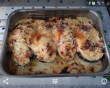 Foto del paso 17 de la receta: Berenjenas con carne, verduras, roquefort y bechamel gratinada