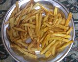 A picture of step 3 of French fries.