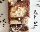 A picture of step 6 of Vanilla Chocolate Marble Cake.