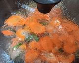 Foto langkah ke 3 dari resep Tumis sawi putih wortel dan orak arik telur.
