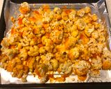A picture of step 6 of Buffalo Cauliflower 🔥.