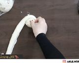 صورة لخطوة 4 من وصفة خبز الشباتي أو الجباتي أو البراتا الهندي سادة ومحشي