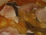 Patatas guisadas con congrio