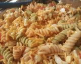 A picture of step 14 of Easy Seafood Pasta Salad.