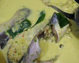 Gambar langkah 3 resipi Masak Lemak Cili Api Patin.