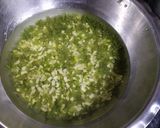 A picture of step 1 of Proso millet khichdi.