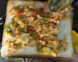 A picture of step 7 of Paneer tikka sandwich.