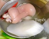 Hình bước làm 3 của món Hủ tiếu giò heo