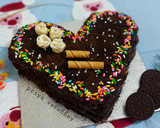 नो वेक ओरियो केक (no bake oreo cake recipe in Hindi) रेसिपी चरण 7 फोटो