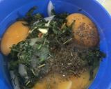Foto del paso 3 de la receta: Omelette crujiente de vegetales