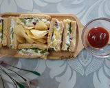 A picture of step 6 of Russian Salad Cold Sandwich.