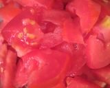 A picture of step 1 of Satvik Snake Gourd.