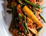 Foto langkah ke 5 dari resep Balado terong dan kacang panjang.
