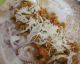 A picture of step 5 of Soya kathi rolls.