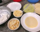 Hình bước làm 5 của món Bánh crepe sầu riêng