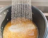 Rice seasoned with soy sauce and boiled with chicken and savory vegetables recipe step 10 photo