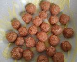 Foto langkah ke 2 dari resep Rendang Bola Daging Bumbu Instan.