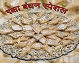 A picture of step 8 of Kaju (Cashew) Katli.