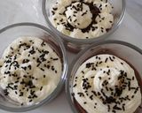 A picture of step 6 of Eggless Chocolate mousse.