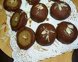 A picture of step 6 of Gajar halwa with gulab jamun twist.