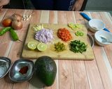 A picture of step 1 of Guacamole | Avocado Dip.
