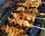 Foto langkah ke 3 dari resep Sate Jamur.