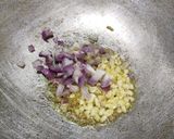 A picture of step 3 of Baingan Bhaji.