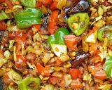 A picture of step 3 of Mix Vegetables Vermicelli Upma.
