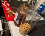 A picture of step 2 of PG’s World Famous Cashew Pasta.