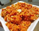 A picture of step 5 of Carrot Halwa (without milk/mawa).