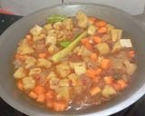 Foto langkah ke 4 dari resep Tahu dan krecek.