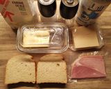 Une image de l'étape 1 de Croque Monsieur.